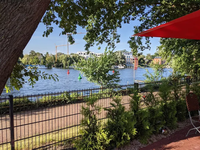 Terrasse mit Spreeblick